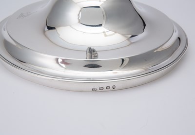 Lot 100 - George III Sterling Silver Covered Entrée Dish