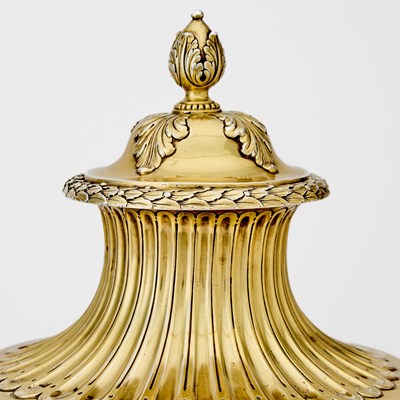 Lot 82 - George III Sterling Silver Gilt Covered Two Handled Cup