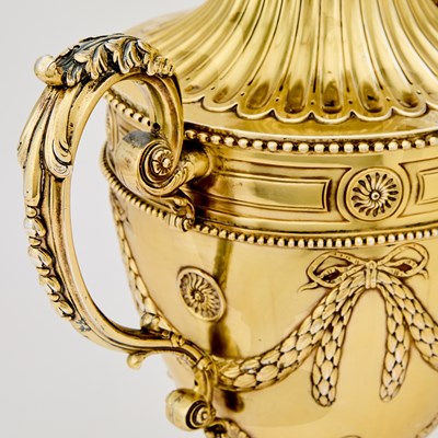 Lot 82 - George III Sterling Silver Gilt Covered Two Handled Cup