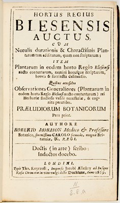 Lot 34 - The Arpad Plesch copy of Morison on the royal gardens at Blois