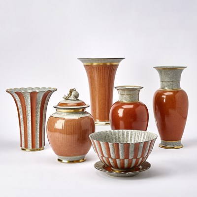 Lot 882 - Group of Royal Copenhagen Porcelain Table Articles