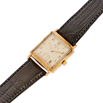 Lot 2259 - Lord Elgin Gentleman's Gold Wristwatch