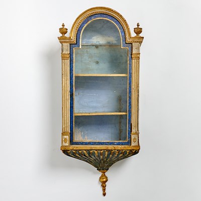Lot 623 - Italian Neoclassical Painted and Giltwood Reliquary Corniche