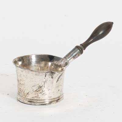 Lot 242 - Queen Anne Sterling Silver Brandy Warmer