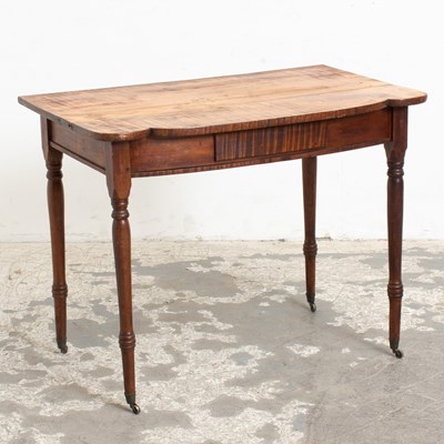 Lot 127 - Classical Tiger Maple Side Table