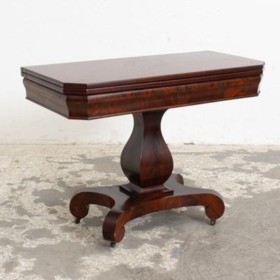 Lot 95 - Classical Mahogany Card Table