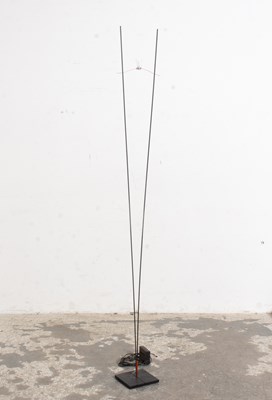Lot 137 - Ingo Maurer and Franz Ringelhan Metal Floor Lamp