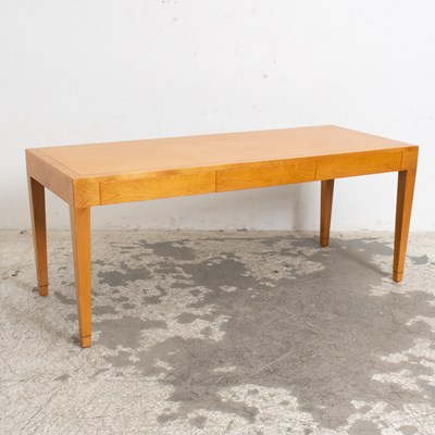 Lot 128 - Modern Style Maple Writing Table