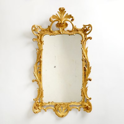 Lot 542 - George III Giltwood Mirror