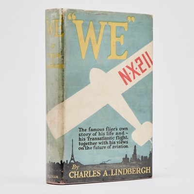 Lot 57 - Lindbergh's "We," signed by the author