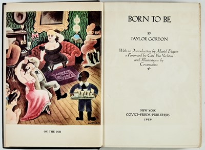 Lot 59 - Memoir of the leading singer of spirituals during the Harlem Renaissance, in the rare Covarrubias dust jacket