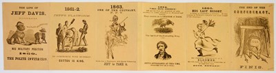 Lot 44 - An amusing Jefferson Davis cartoon pamphlet