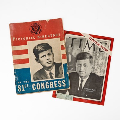 Lot 80 - John F. Kennedy items, including the original Pictorial Directory of the 81st Congress
