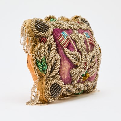 Lot 49 - Native American beaded pin cushion from the 19th century
