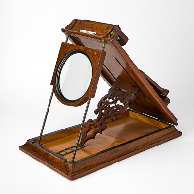 Lot 223 - A Negretti and Zambra combination stereographoscope and graphoscope