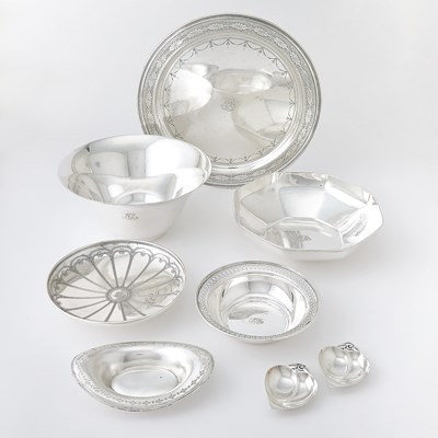 Lot 171 - Group of Tiffany & Co. Sterling Silver Table Articles