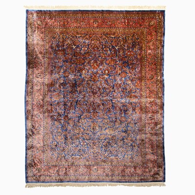 Lot 695 - Manchester Kashan Carpet