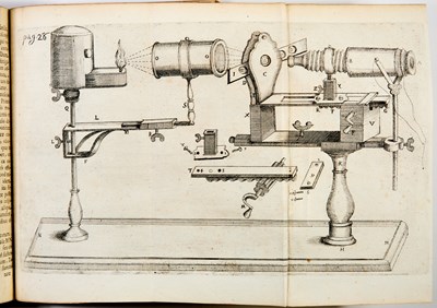 Lot 37 - An important early work on microscopy by a pupil of Kircher