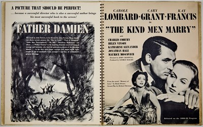 Lot 67 - Promotional film volumes from Columbia and RKO