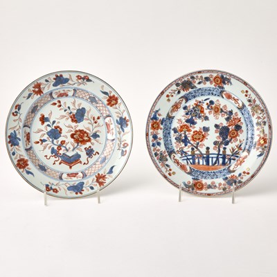 Lot 427 - Two Chinese Export Porcelain Imari Plates
