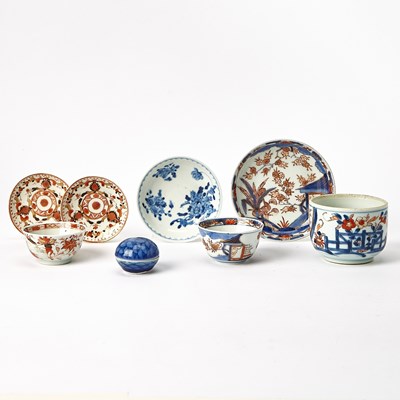Lot 432 - Group of Chinese Export Porcelain Imari Tea Wares