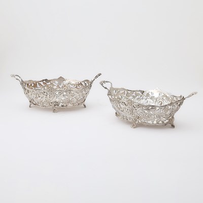 Lot 170 - Pair of American Sterling Silver Baskets