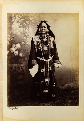 Lot 368 - A Tibetan Subject Photograph by Theodor Paar