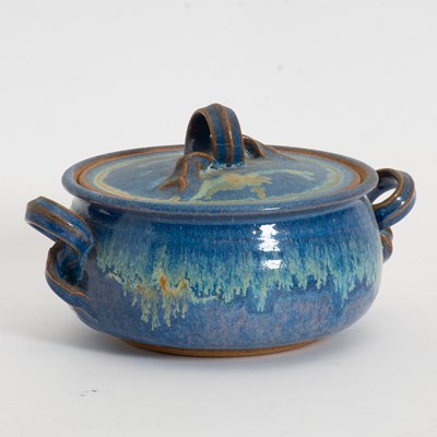 Lot 161 - Studio Pottery Lidded Pot