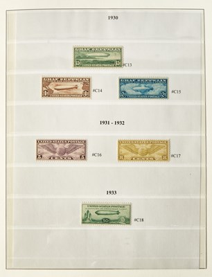 Lot 100 - United States. "Back of the Book" Collection. Includes Zeppelins.