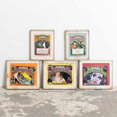 Lot 173 - Group of Printed Chapter Heading Designs for Murder at Elaine's