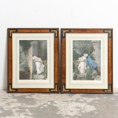 Lot 181 - After Emile Pierre Metzmacher : Two