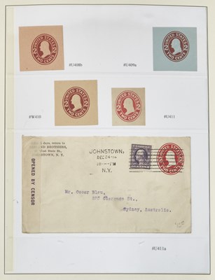 Lot 99 - United States. Group of Cut Squares and Entires. Mixed Used and Unused.
