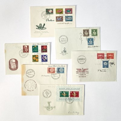 Lot 105 - Switzerland. Collection of Artist-Signed First Day Covers, Other Issues.