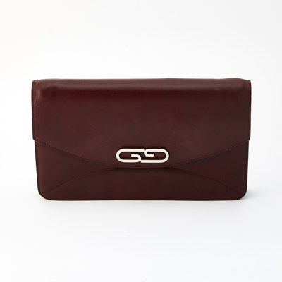 Lot 1179 - Gucci Burgundy Leather Clutch