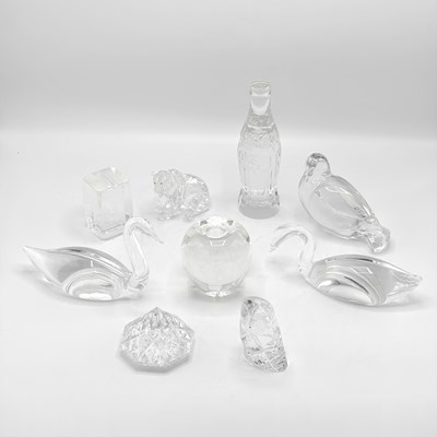 Lot 1079 - Group of Glass Figures and Paperweights