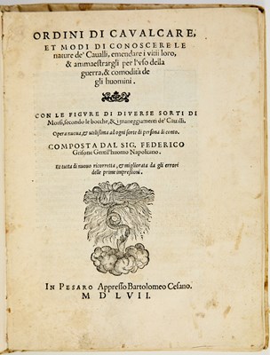 Lot 80 - Small group of early books on the horse