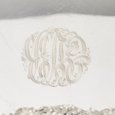 Lot 21 - Set of 12 American Sterling Silver Lunch Plates
