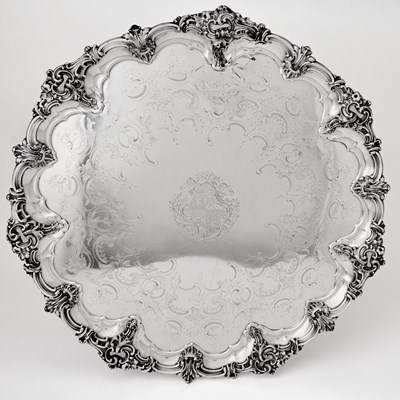 Lot 41 - Exceptional Matthew Boulton Sheffield Plate Salver