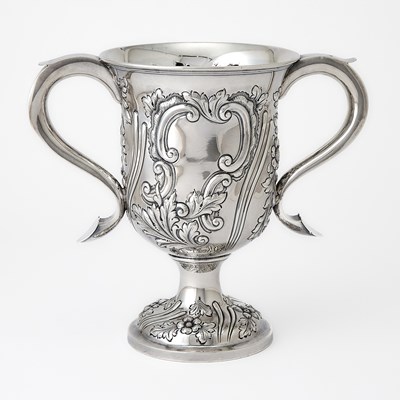 Lot 24 - American Sterling Silver Two-Handled Cup