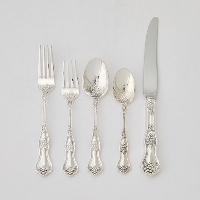 Lot 26 - Towle Sterling Silver "Margeaux" Pattern Flatware Service