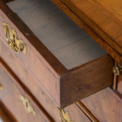 Lot 306 - George I Walnut Bachelor's Chest