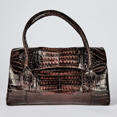 Lot 61 - Nancy Gonzalez Brown Crocodile Bag