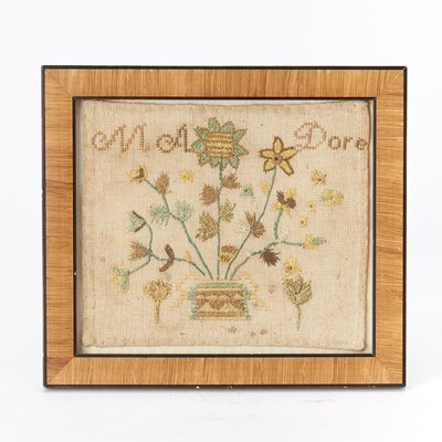 Lot 211 - Needlework Sampler "MA Dore"
