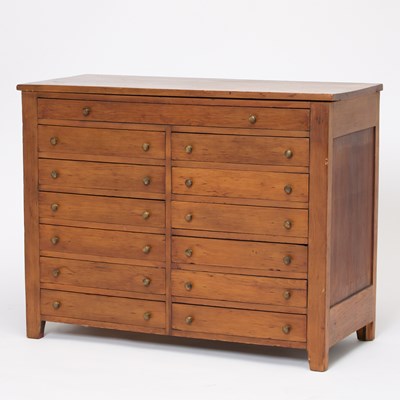 Lot 128 - Pine Chest of Drawers