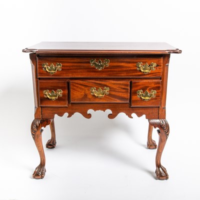 Lot 130 - Chippendale Style Mahogany Dressing Table