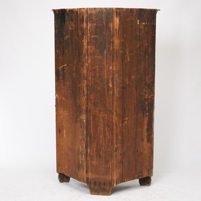 Lot 152 - Chippendale Painted Pine Corner Cabinet