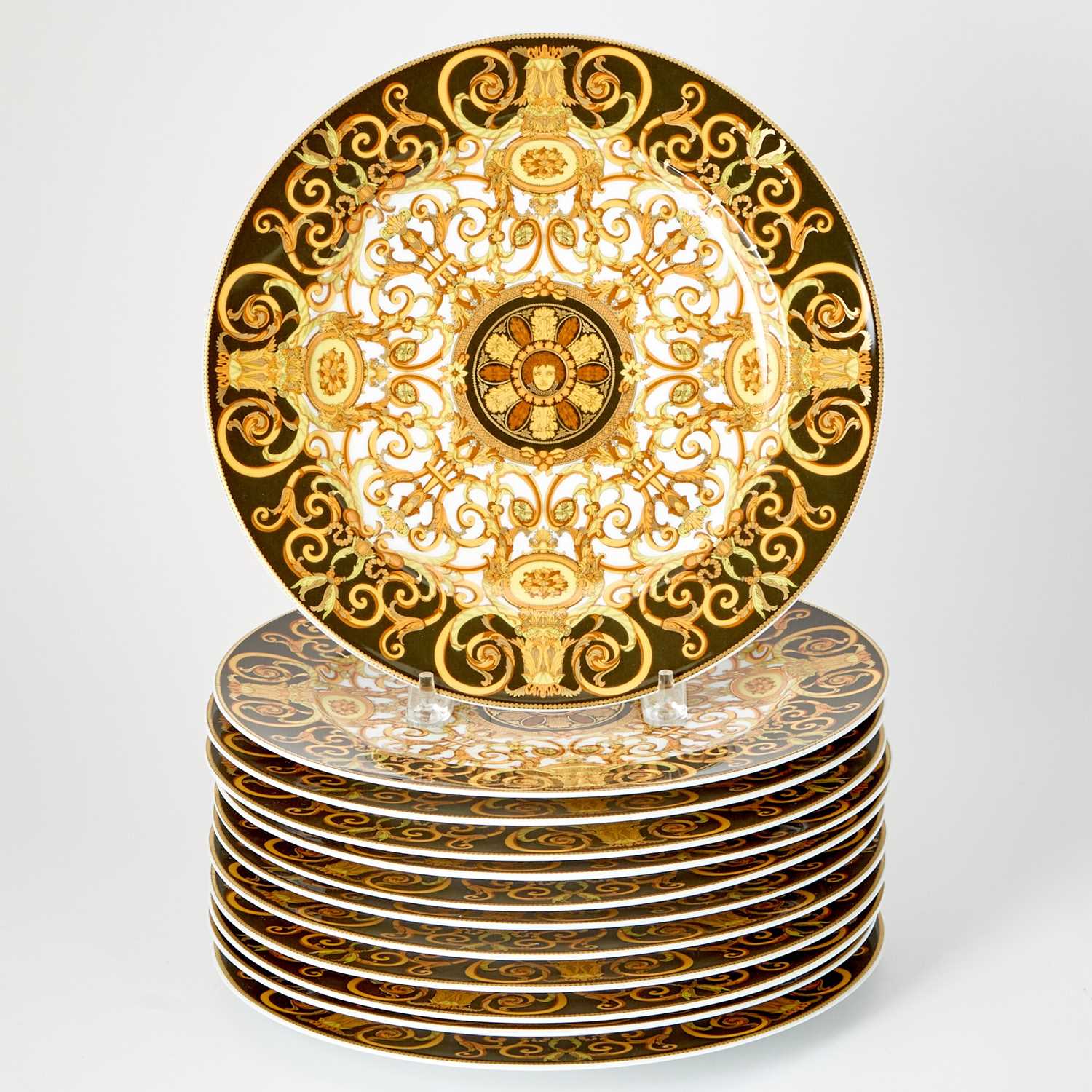 Lot 317 - Set of Twelve Versace for Rosenthal