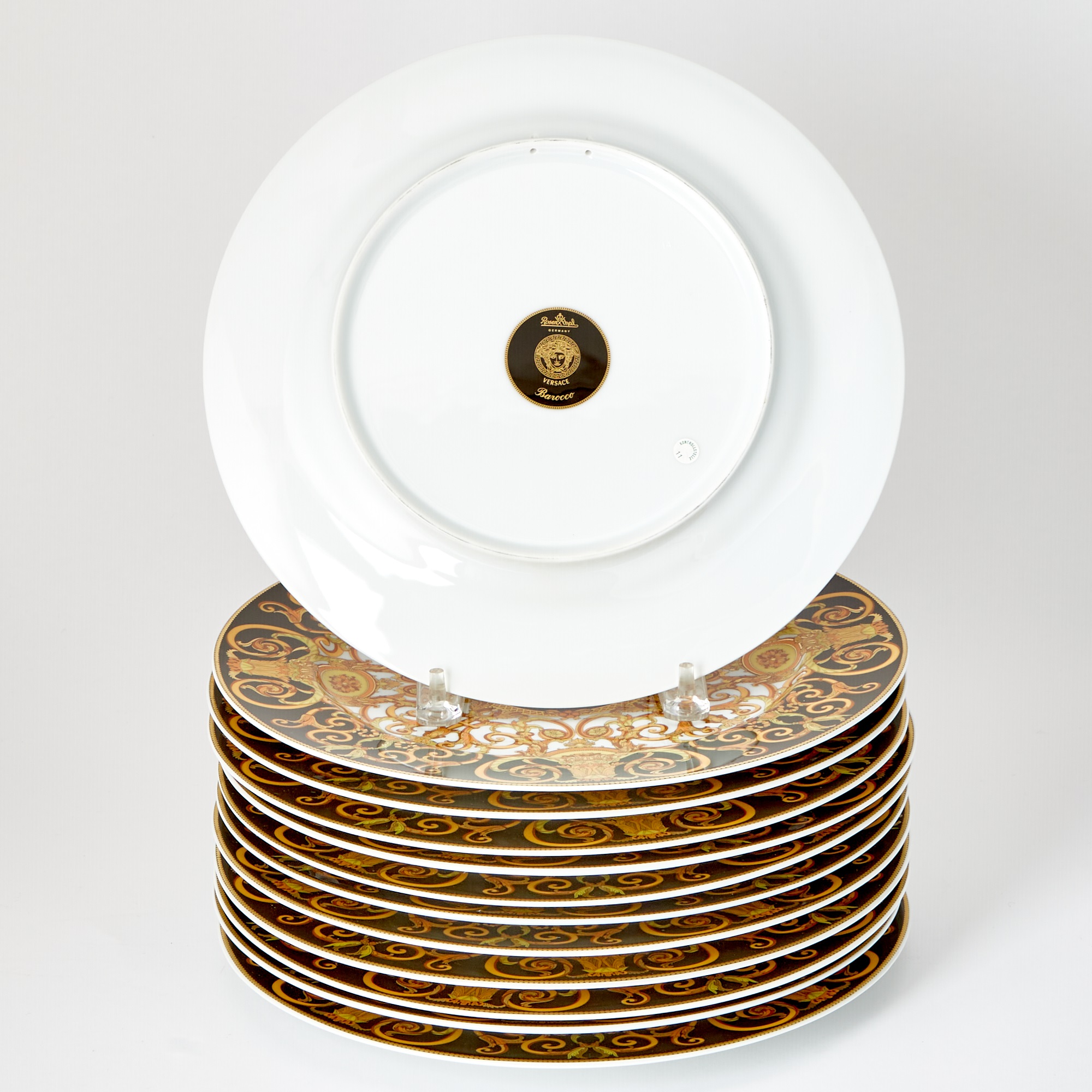 Lot 317 - Set of Twelve Versace for Rosenthal