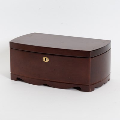 Lot 210 - Mahogany Jewelry Box