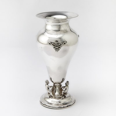 Lot 227 - Continental Silver Vase